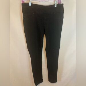 Lee Slim Fit Skinny Leg Mid Rise Sculpting 10 Med Black Cotton